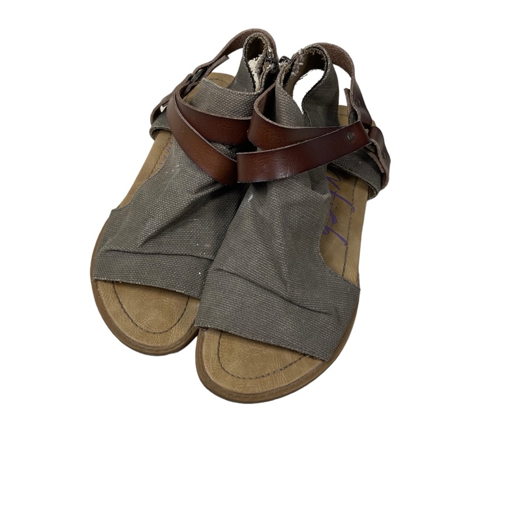 Blowfish scrunched Sandals Size 8‎ 1/2